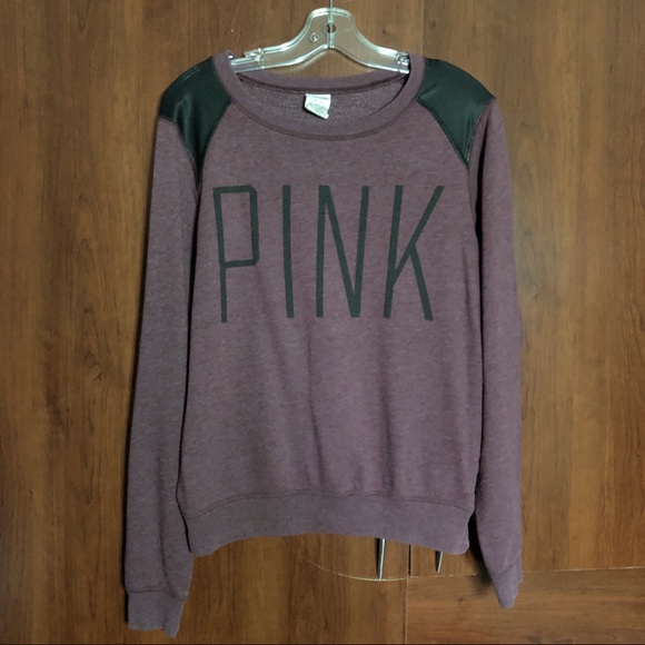 PINK Victoria's Secret Sweaters - 🌻BOGO GUC VS PINK Maroon Sweatshirt Medium